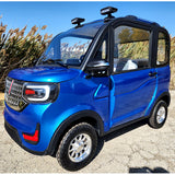 Coco Coupe 60v Electric 4 Seater Golf Cart LSV Car Sapphire Blue