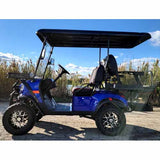 48V Electric Golf Cart 4 Seater Lifted Renegade Edition Utility Golf UTV Compare To Coleman Kandi 4p - White