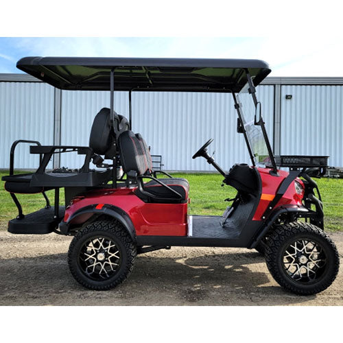 48V Electric Golf Cart 4 Seater Lifted Renegade Edition Utility Golf U ...