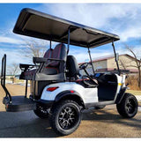 48V Electric Golf Cart 4 Seater Lifted Renegade Edition Utility Golf UTV Compare To Coleman Kandi 4p - White