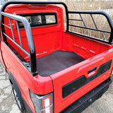 Limited Edition Electric Truck Golf Car 4 Seater LSV Low Speed Vehicle 60v Coco Truck Golf Cart With AC & Heat - Red